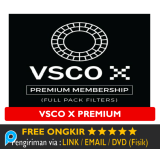 Akun VSCO X Fullpack VSCOX Account iOS Android iPhone Bergaransi All Devices