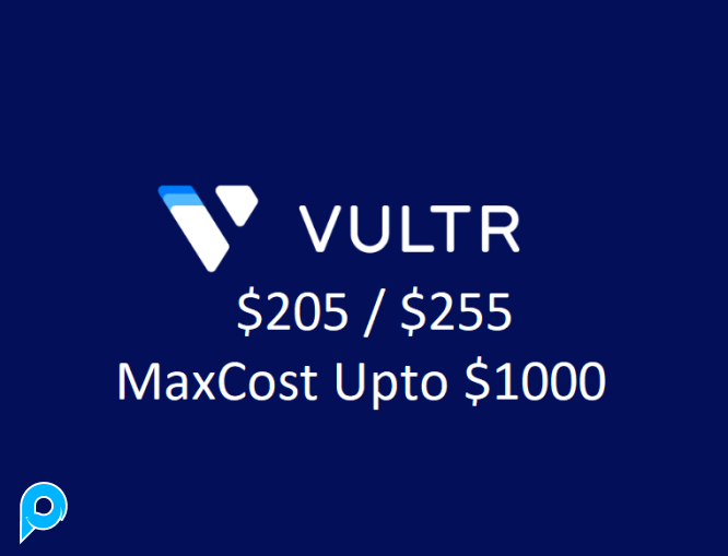 Akun Vultr $205/$255 10 Instance