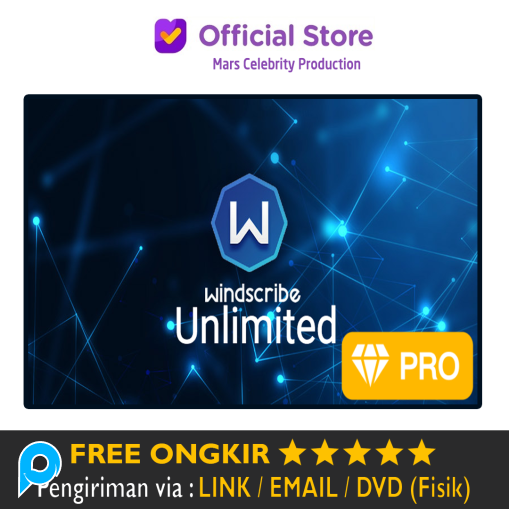 Akun Windscribe VPN Premium PRO VIP Private Use Bergaransi