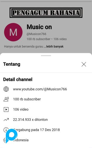 Akun Youtube 100k Subscriber