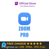 Akun Zoom PRO 100 Peserta Premium Private Unlimited Time Zoom Meeting PRO Plan