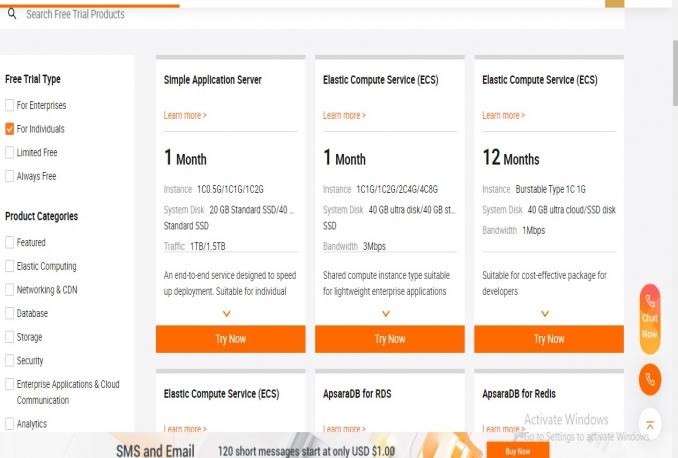 Alibaba Cloud Free Tier 1 Tahun Full Garansi Region Indonesia