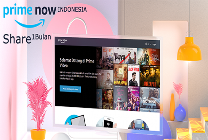 AMAZON PRIME VIDEO PREMIUM 1 BULAN FULL GARANSI