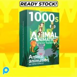 ANIMAL CHARACTER ANIMATION EXPLAINER TOOLKIT AE - Animasi Karakter Binatang After Effects