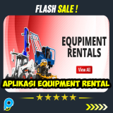Aplikasi Equipment Rental Barang Sewa Peralatan Alat Full Version Premium Program Software