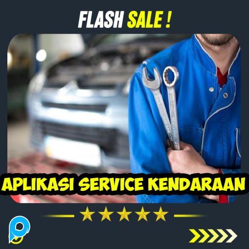 Aplikasi Service Kendaraan Bengkel Mobil Motor Full Version Premium Program Software