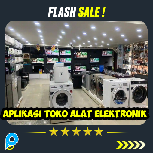 Aplikasi Toko Alat Elektronik Electronic Store Full Version Premium Program Software