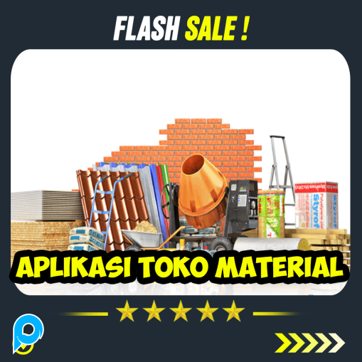 Aplikasi Toko Material Bangunan Full Version Premium Program Software