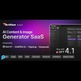 Artifism – AI Content & Image Generator SaaS Script - Script Web AI