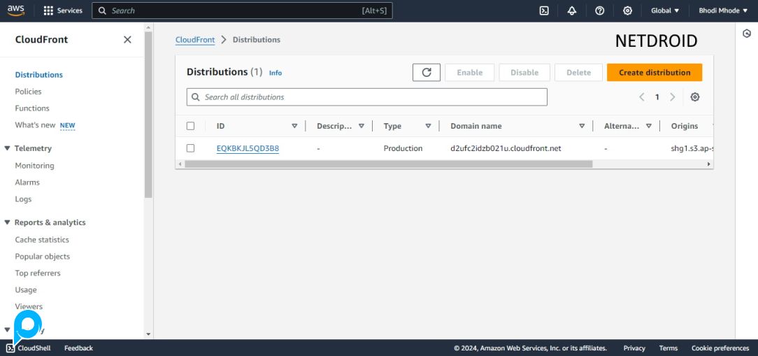 AWS Free Tier 1 Tahun Full Region Unlock CloudFront & 32 CPU Default