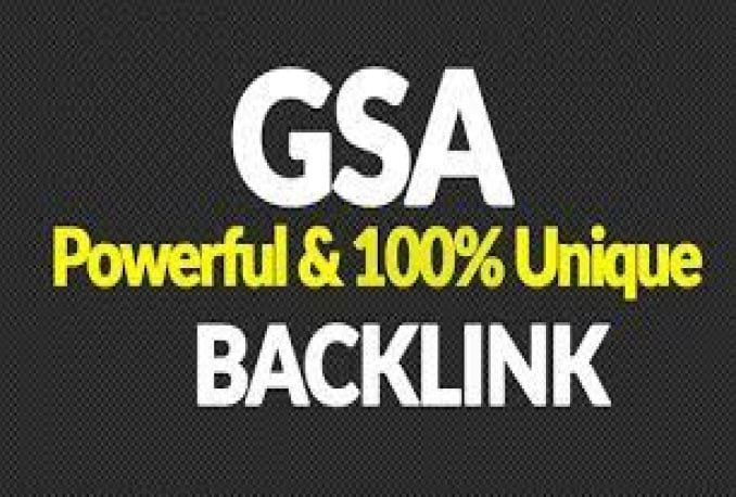 backlink gsa 800.000 Backlink Verified
