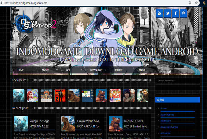Backup 1500+ Postingan Download Game Mod dan Sofware + Bonus Template Blogspot Premium