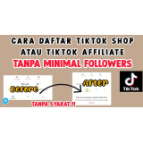 belajar affiliate tiktok yg menghasilkan tanpa joget joget