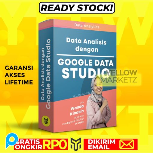 BELAJAR DATA ANALISIS DENGAN GOOGLE DATA STUDIO LENGKAP - Materi Analisa Data dari Basic Sampai Adva
