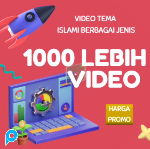 Berdakwah jadi mudah! Video Islami siap upload, tanpa edit, tanpa ribet!