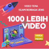 Berdakwah jadi mudah! Video Islami siap upload, tanpa edit, tanpa ribet!