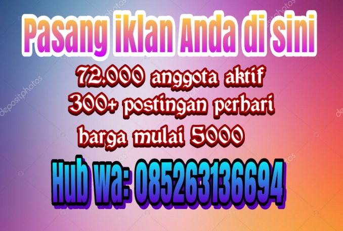 Beriklan di grup Facebook member 71.000 super aktif selama 3 hari non stop