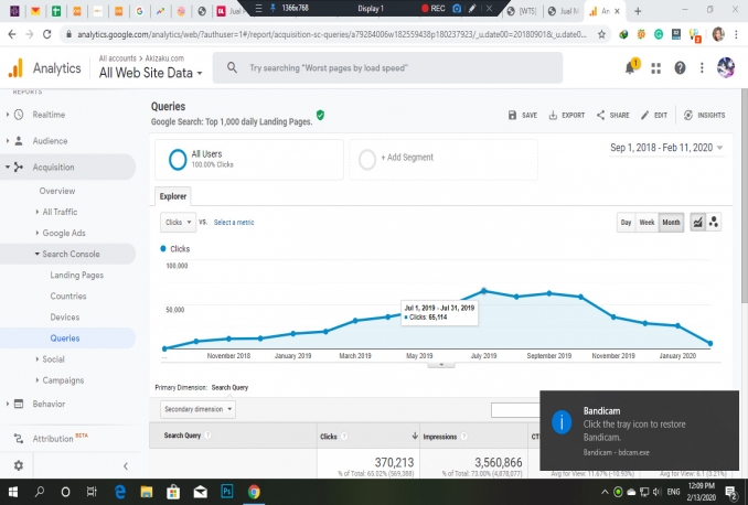 Blog Mantan Visitor 1K/day