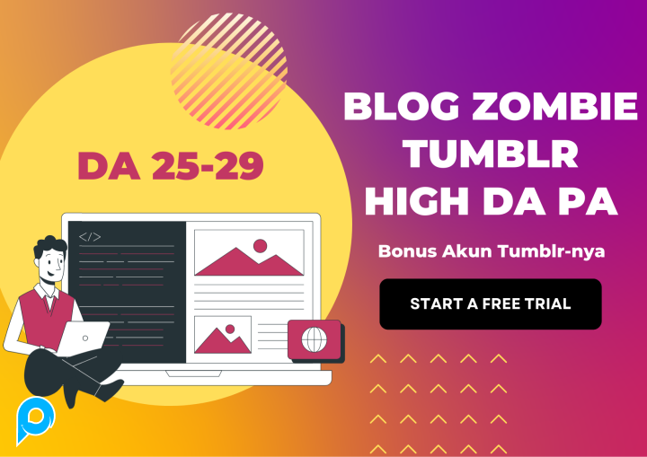 Blog Zombie Tumblr High Authority DA 25-29 | Cocok Buat Backlink ke Moneysite