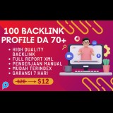 Booster Ranking Website! Jasa 100 Backlink Profile HQ DA 70-90+ Pengerjaan Manual | BONUS Submit Ind
