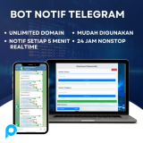 BOT NOTIF NAWALA TELEGRAM REALTIME UNTUK WEBSITE TERMURAH