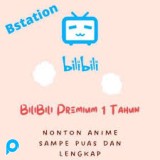 Bstation / Bilibili Premium 1 Tahun