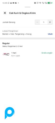 BukaLapak Kurir Lapak untuk jualan produk digital tanpa ongkir seperti shope tok/jastok