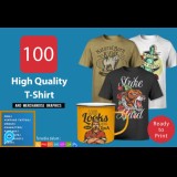 Bundle 100 T-shirt Design untuk Designer