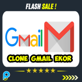 Bundle 1000+ Akun Clone Gmail Ekor Dengan 1 Induk Utama