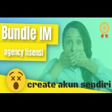 Bundle produk IM Lisensi agency (create akun sendiri) + Update