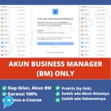 Business Manager Account Only (BM Only) FBADS . (beli 5 gratis 1, berlaku kelipatan)