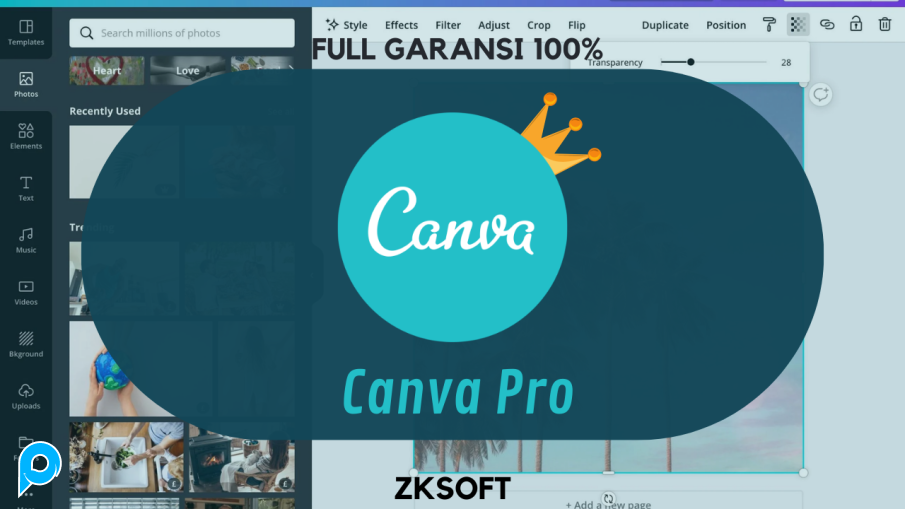Canva Pro Tim 1 Tahun