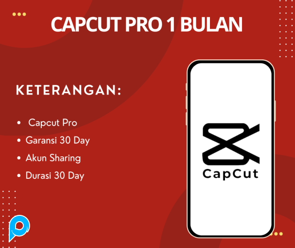 CapCut Pro Sharing 1 Bulan - Suport All Device