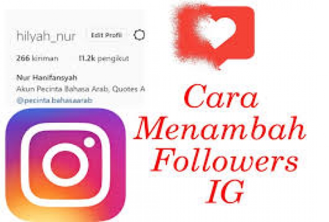 cara menambah followers instagram