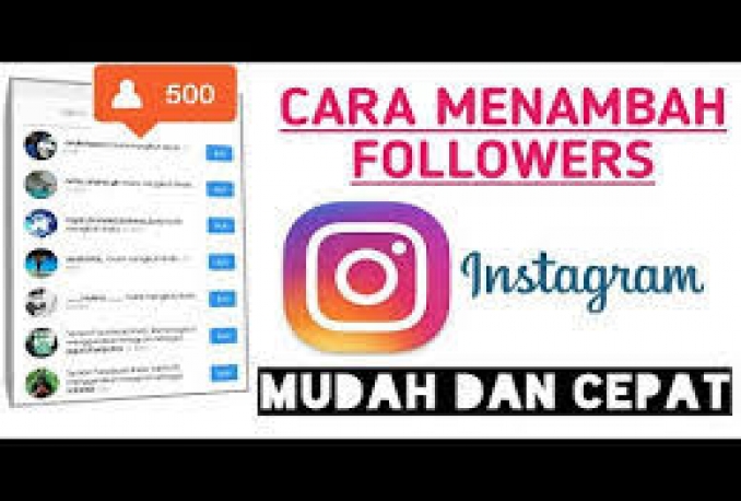 cara menambah followers instagram gratis