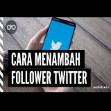 cara menambah followers twitter