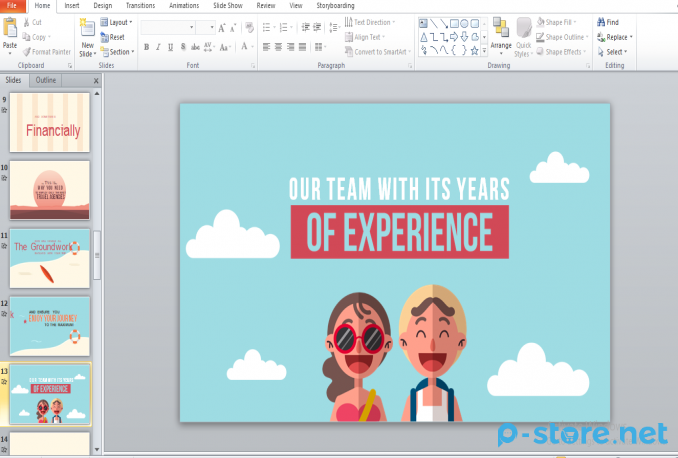 Cartoon Animation PPT Template