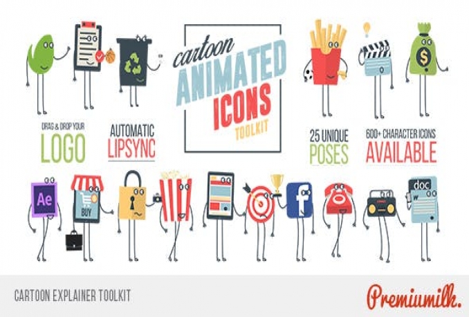 Cartoon Explainer Toolkit - Videohive