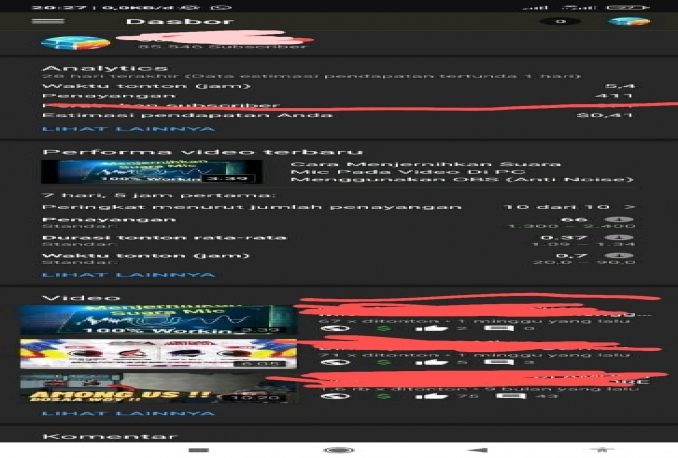 Chanel you tube Monetise Pin PO 85k Subs ++