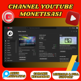 CHANNEL YOUTUBE LOLOS MONETISASI GARANSI KEAMANAN || AKUN YOUTUBE MONETISASI || YOUTUBE MONET