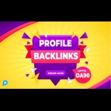 Create 100+ Quality Profile Backlinks DA 30