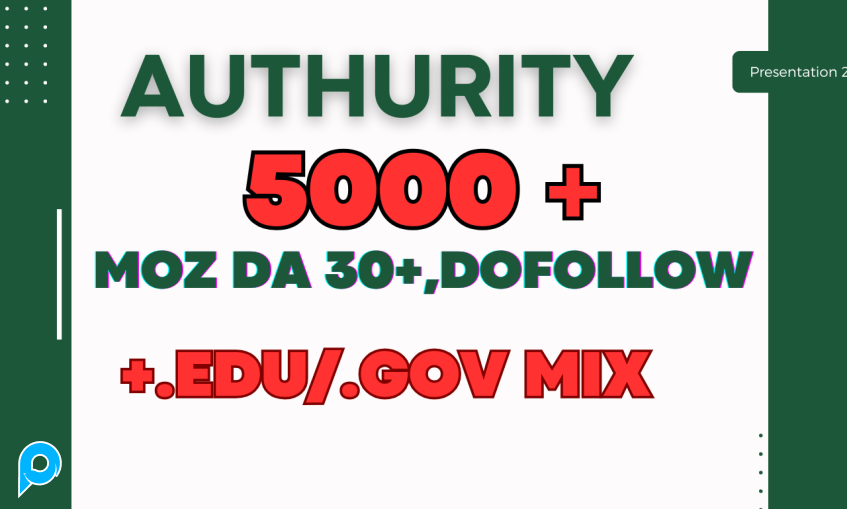 Dapatkan Lebih dari 5000 Backlinks Dofollow DA 30+ Berkualitas Tinggi dengan Tautan EDU dan GOV