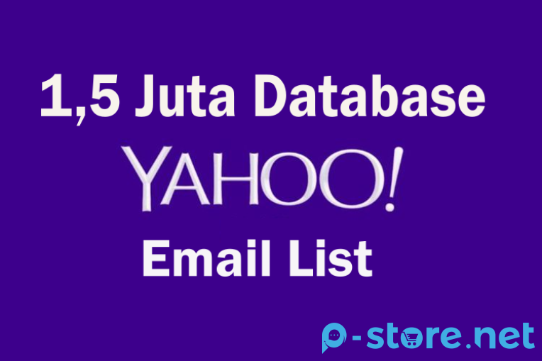 Database 1,5 Juta Yahoo Email List Aktif 2022 Fresh Scrape