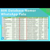 Database Nomor Whatsapp Wilayah Palu 80K Data