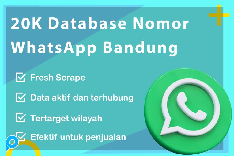 Database Whatsapp Bandung 20.000 Total Data