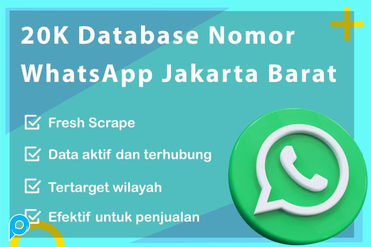 Database Whatsapp Jakarta Barat 20.000 Total Data