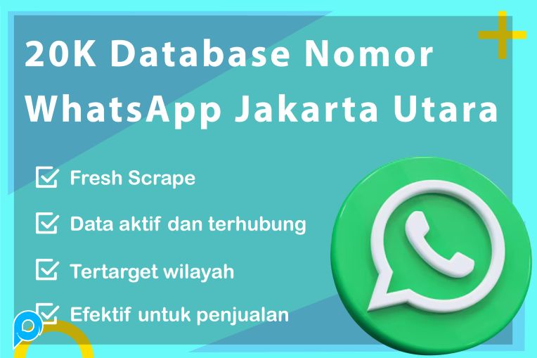 Database Whatsapp Jakarta Utara 20.000 Total Data