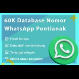 Database Whatsapp Kota Pontianak Kalimantan Barat 60.000 Total Data