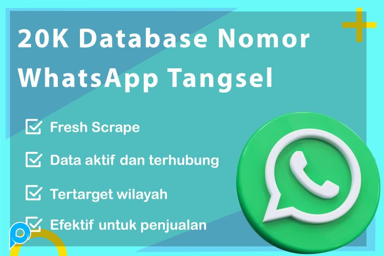 Database Whatsapp Tangerang Selatan 20.000 Total Data