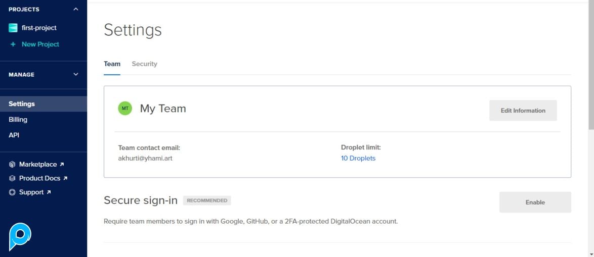 Digital Ocean Trial Credit $205 Aktif 60 Hari 10 Droplet Anti Locked